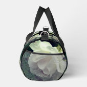 Witte roze met speciale regendruppels plunjezak (Rechts)