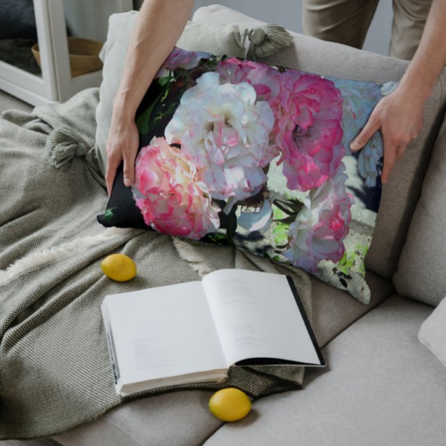 witte roze pons kussen (Creator heeft geüpload)