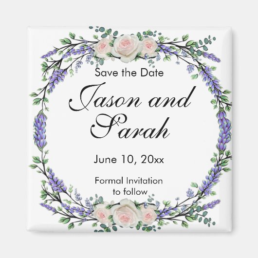 Witte roze rode luis van de luzerne magneet (Voorkant)