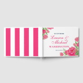 Witte roze rozen Bloemboksen Gastenboek (Volledig)