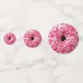 Witte roze sprinkhaan Donut Confetti (Achterkanten)
