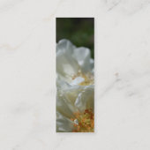 Witte roze Visitekaartjes (Achterkant)