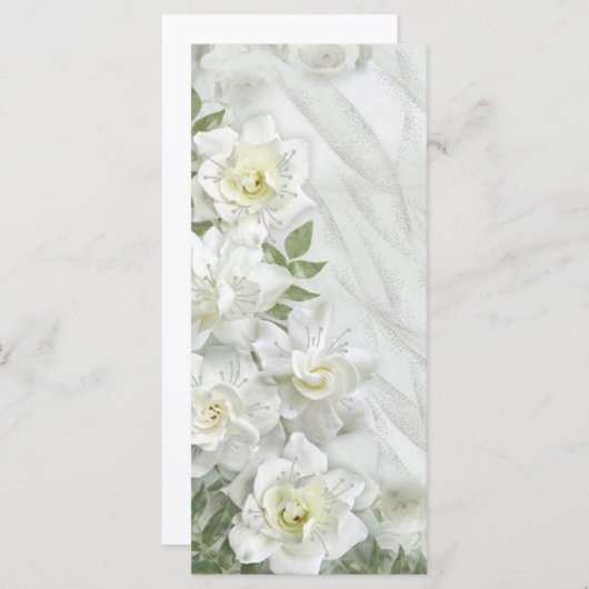 witte rozen (Voorkant / Achterkant)