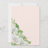 Witte rozen | 70e bruiloft van de Vogeldag Kaart (Achterkant)