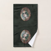 Witte Rozen Bad Handdoek (Handdoek)