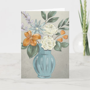 Witte rozen blanco kaart