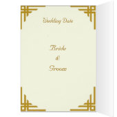 Witte Rozen Bruiloftsmenu (Binnen (Links))