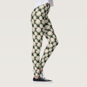 Witte rozen leggings (Rechts)
