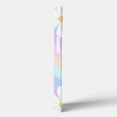Witte rozen met een kleurrijke achtergrond Case-Mate iPhone case (Achterkant / Rechts)