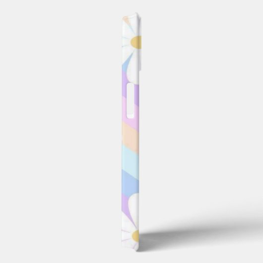 Witte rozen met een kleurrijke achtergrond Case-Mate iPhone case (Achterkant / Rechts)