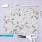  witte rozen tissuepapier (Craft)