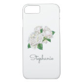 Witte Rozen  Waterverf Case-Mate iPhone Case (Achterkant)