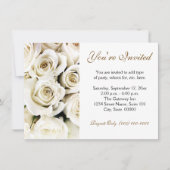 Witte rozenuitvindingen kaart (Voorkant)