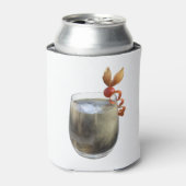 Witte Russische cocktail Blikjeskoeler (Blikje Voorkant)