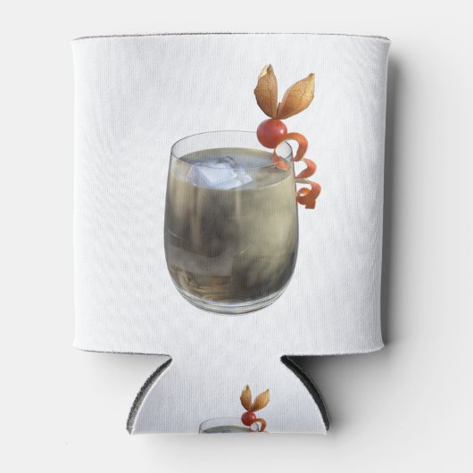 Witte Russische cocktail Blikjeskoeler (Voorkant)