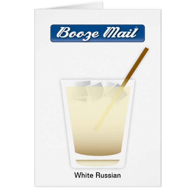 Witte Russische kaart (Voorkant)