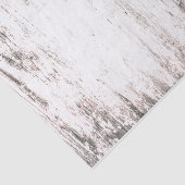 Witte Rustige wijnbouw Wood Tissuepapier (Detail)