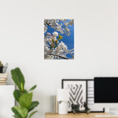 Witte Sakura H.G. Poster (Thuiskantoor)