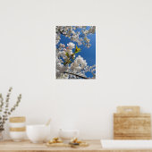 Witte Sakura H.G. Poster (Keuken)