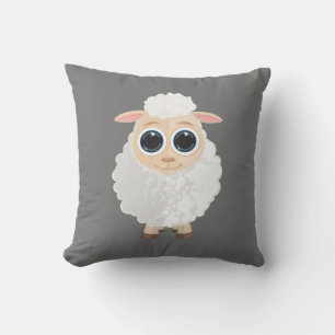 Witte schapen kussen