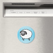 Witte schapen magneet (Insitu (Vaatwasser))
