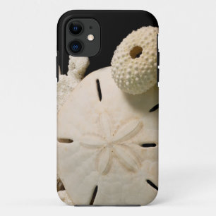 Witte schelpen en sand dollar iPhone 11 hoesje