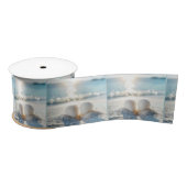 Witte schelpen in Ocean Sand Lint (Spoel)