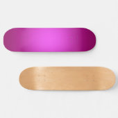 Witte schijnwerper op roze skateboard (Horizontaal)