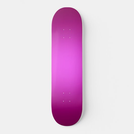 Witte schijnwerper op roze skateboard (Voorkant)