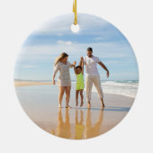 Witte schildpadden | Mele Kalikimaka | Foto van de Keramisch Ornament (Achterkant)