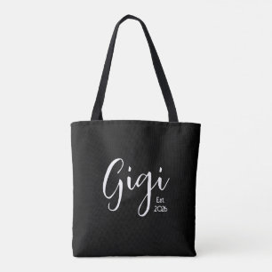 Witte Script Gigi Opgericht Draagtas