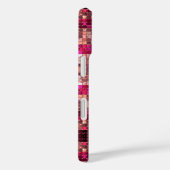 Witte scriptnaam op glitters Case-Mate iPhone case (Achterkant / Rechts)