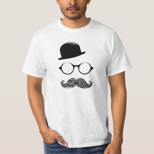 Witte shirt Chapeau Lunette (Voorkant)