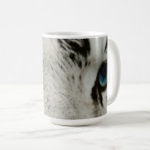 Witte Siberische tijger Koffiemok (Voorkant rechts)