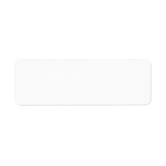 Witte Sjabloon Etiket (Voorkant)