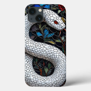 Witte Slang Minimal Schone Esthetiek iPhone 13 Hoesje