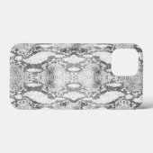 Witte Slang Skin Print Case-Mate iPhone Case (Achterkant (horizontaal))