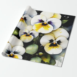 witte slipjes waterverf schilderij cadeaupapier
