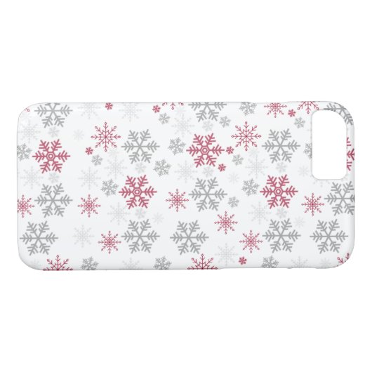Witte sneeuwcel-draagtas Case-Mate iPhone case (Achterkant (Horizontaal))