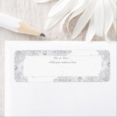 witte sneeuwvlok etiket (Insitu)