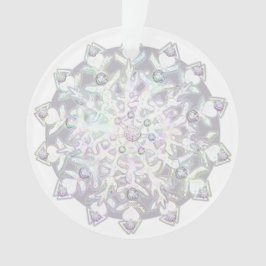witte sneeuwvlok ornament