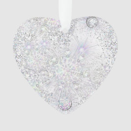 witte sneeuwvlok ornament