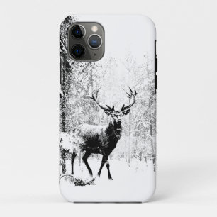  Witte Stag Deer iPhone 11 Pro Hoesje