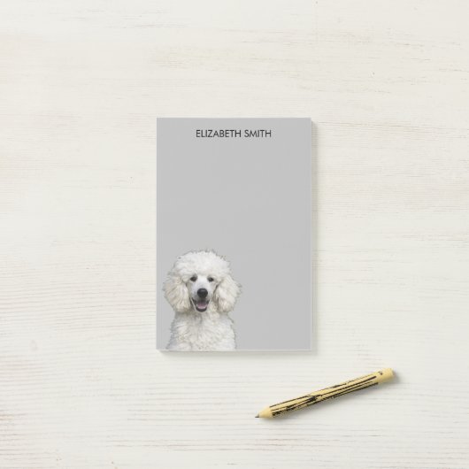 Witte standaard porseleing post-it® notes (Op bureau)