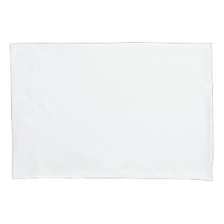 Witte standaard Single Pillowcase Kussensloop
