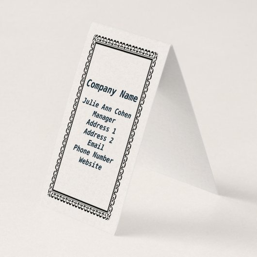 Witte Steen Christelijk Gebed Engel Standbeeld Paa Visitekaartjes (Achterkant)