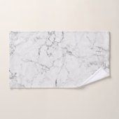 Witte steen textuur bad handdoek (Handdoek)