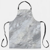 Witte Stenen Texturen Design Series 2 Schort (Voorkant)