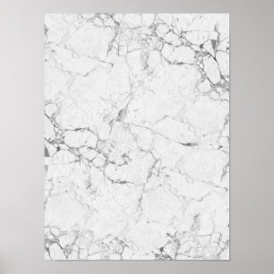 Witte stenen textuur poster