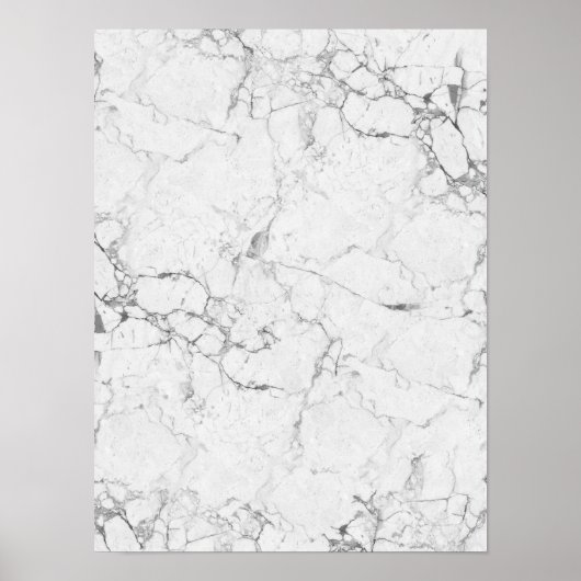 Witte stenen textuur poster (Voorkant)